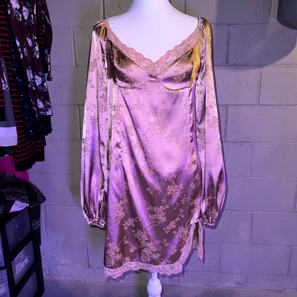 SHEIN Satin Dress